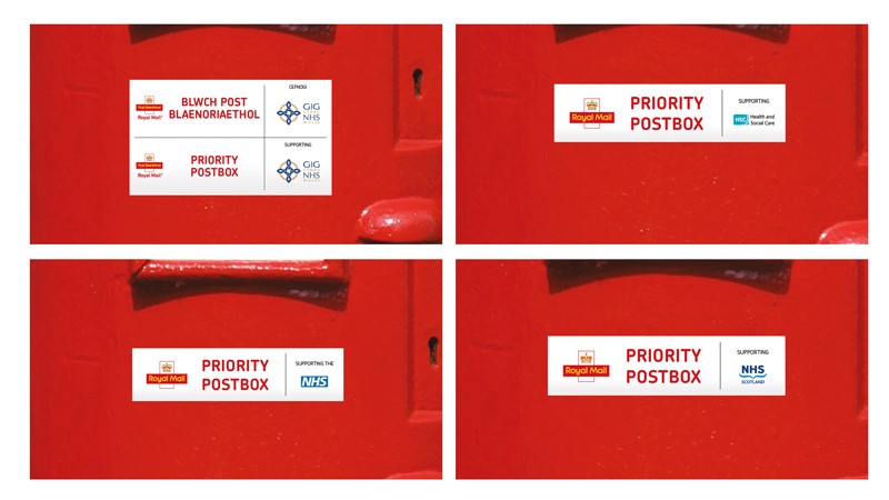 Priority postbox labels