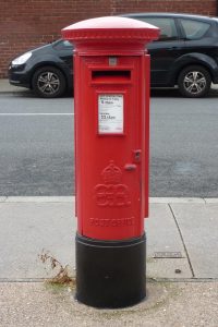 E8R pillar box, 1930s. Andrew R Young