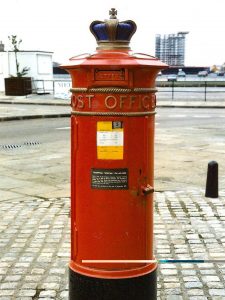 VR Liverpool Special pillar box, 1860s. Martin Robinson