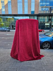 Solar Powered Parcel Postbox in Belfast