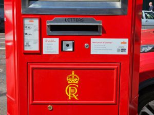 Solar Powered Parcel Postbox in Belfast